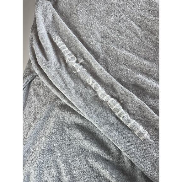 Simply Southern Soft Cozy Long Sleeve Quarter Zip Sweatshirt Oh Hey Vacay Small - Picture 8 of 10